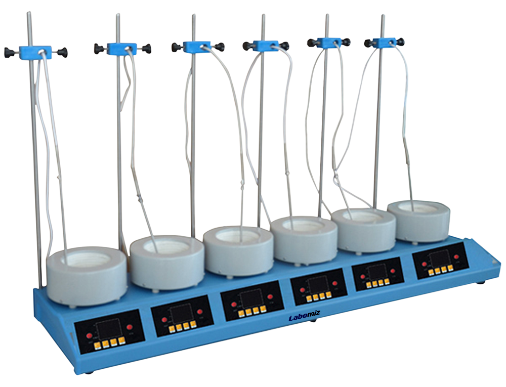 Analog 6-Position Heating Mantle MSPM-3A